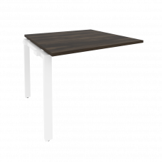 Onix Проходной наборный элемент переговорного стола O.MP-NPRG-1 Дуб Мали/Металл Белый 980*980*750