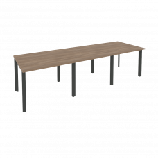 Onix Стол переговорный O.MP-PRG-3.1 Дуб Аризона/Металл Антрацит 2940*980*750