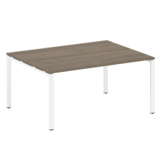 Metal System Переговорный стол (1 столешница) на П-образном м/к БП.ПРГ-1.4 Вяз Благородный/Металл Бе