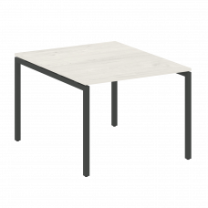 Metal System Quattro Переговорный стол (1 столешница) на П-образном м/к 40БП.ПРГ-1.1 Дуб Наварра/Мет