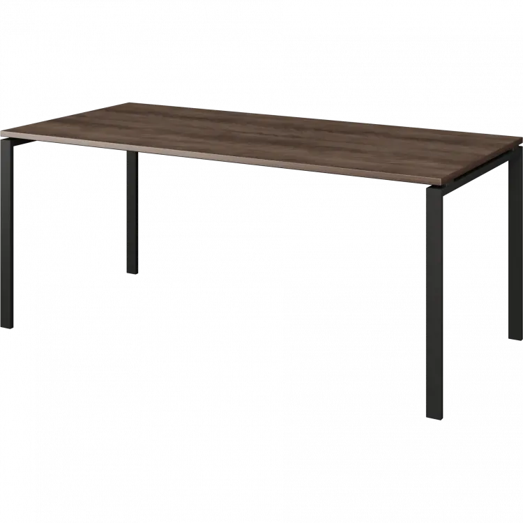 Стол переговорный на металлокаркасе АМ-0058 Лагос/Антрацит 1800x850x760 Арго-М