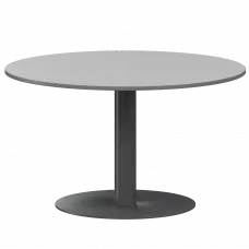 Стол круглый АМ-Д120 Серый/Антрацит 1200x1200x760 Арго-М