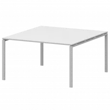 Стол переговорный на металлокаркасе АМП-005.123 Белый/Белый 1800x1236x760 Арго-М