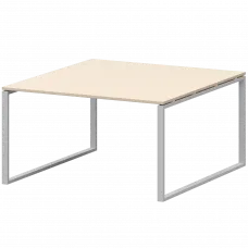 Стол переговорный на металлокаркасе АМП.О-005.123 Бук/Белый 1800x1236x760 Арго-М