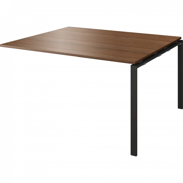 Модуль стола переговорного АМЭ-003.123 Орех гварнери/Белый 1400x1236x760 Арго-М