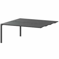 Модуль двойной на 2 рабочих места АМБЭ-004.60 Антрацит/Антрацит 1600x1236x760 Арго-М