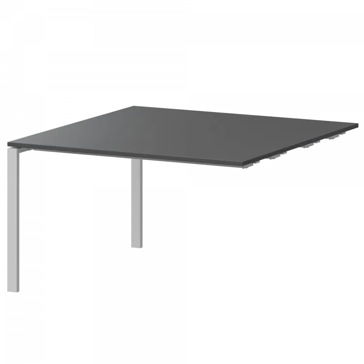 Модуль стола переговорного АМЭ-002.123 Антрацит/Белый 1200x1236x760 Арго-М