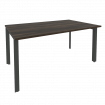 Onix Стол переговорный O.MP-PRG-1.4 Дуб Мали/Металл Антрацит 1580*980*750