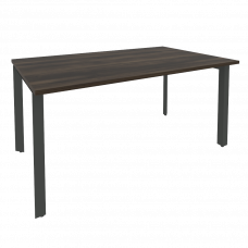 Onix Стол переговорный O.MP-PRG-1.4 Дуб Мали/Металл Антрацит 1580*980*750