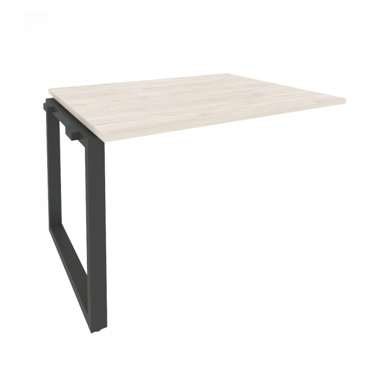 Onix Проходной наборный элемент переговорного стола O.MO-NPRG-2 Денвер Светлый/Металл Антрацит 1180*