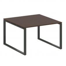 Metal System Переговорный стол (1 столешница) на О-образном м/к БО.ПРГ-1.2 Венге Цаво/Металл Антраци