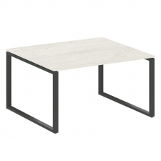 Metal System Переговорный стол (1 столешница) на О-образном м/к БО.ПРГ-1.3 Дуб Наварра/Металл Антрац