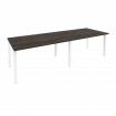 Onix Стол переговорный O.MP-PRG-2.3 Дуб Мали/Металл Белый 2760*980*750