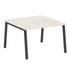 Metal System Переговорный стол (1 столешница) на А-образном м/к БА.ПРГ-1.2 Дуб Наварра/Металл Антрац