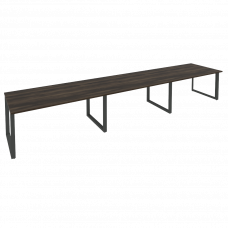 Onix Стол переговорный O.MO-PRG-3.4 Дуб Мали/Металл Антрацит 4740*980*750