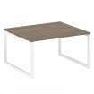 Metal System Quattro Переговорный стол (1 столешница) на О-образном м/к 50БО.ПРГ-1.3 Вяз Благородный