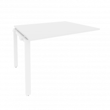 Onix Проходной наборный элемент переговорного стола O.MP-NPRG-2 Белый Бриллиант/Металл Белый 1180*98