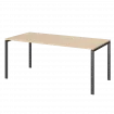 Стол на металлокаркасе для заседаний АМ-0058 Бук/Антрацит 1800x850x760 Арго-М