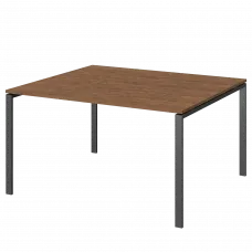 Стол переговорный на металлокаркасе АМП-005.123 Орех/Антрацит 1800x1236x760 Арго-М