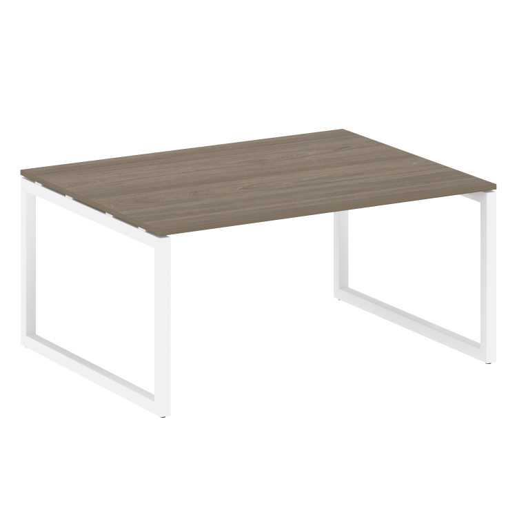 Metal System Quattro Переговорный стол (1 столешница) на О-образном м/к 50БО.ПРГ-1.4 Вяз Благородный