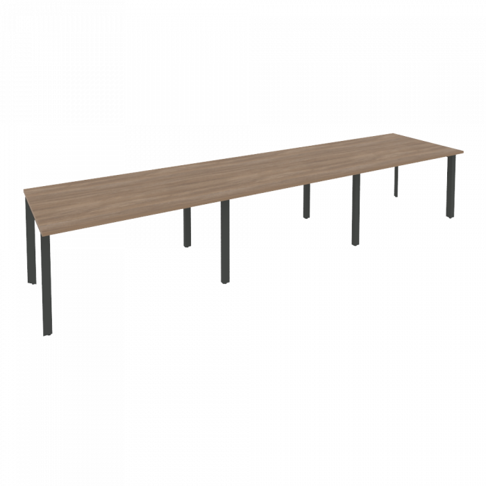 Onix Стол переговорный O.MP-PRG-3.3 Дуб Аризона/Металл Антрацит 4140*980*750