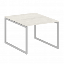 Metal System Quattro Перег. стол (1 столешница) на О-образном м/к 40БО.ПРГ-1.1 Дуб Наварра/Металл Се