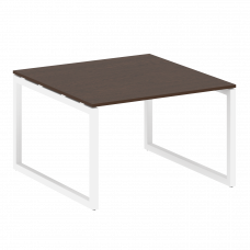 Metal System Quattro Переговорный стол (1 столешница) на О-образном м/к 50БО.ПРГ-1.2 Венге Цаво/Мета