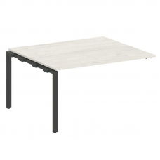 Metal System Проходной элемент перег. стола на П-образном м/к БП.ППРГ-3 Дуб Наварра/Металл Антрацит