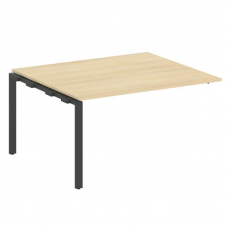 Metal System Проходной элемент перег. стола на П-образном м/к БП.ППРГ-3 Акация Лорка/Металл Антрацит