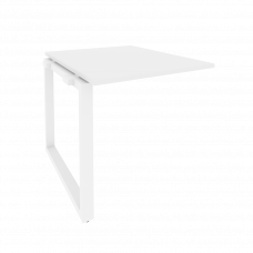 Onix Проходной наборный элемент переговорного стола O.MO-NPRG-0 Белый Бриллиант/Металл Белый 780*980