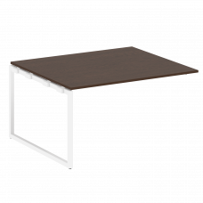 Metal System Quattro Проходной элемент перег. стола на О-образном м/к 40БО.ППРГ-3 Венге Цаво/Металл