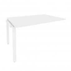 Onix Проходной наборный элемент переговорного стола O.MP-NPRG-3 Белый Бриллиант/Металл Белый 1380*98