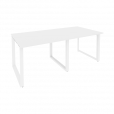 Onix Стол переговорный O.MO-PRG-2.1 Белый Бриллиант/Металл Белый 1960*980*750