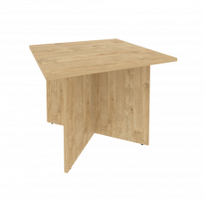 Onix Стол переговорный O.PRG-1 Тиквуд Светлый 980*980*750