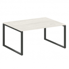 Metal System Переговорный стол (1 столешница) на О-образном м/к БО.ПРГ-1.4 Дуб Наварра/Металл Антрац