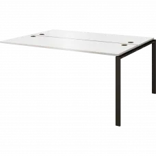 Модуль двойной на 2 рабочих места АМБЭ-004 Белый/Антрацит 1600x1496x760 Арго-М