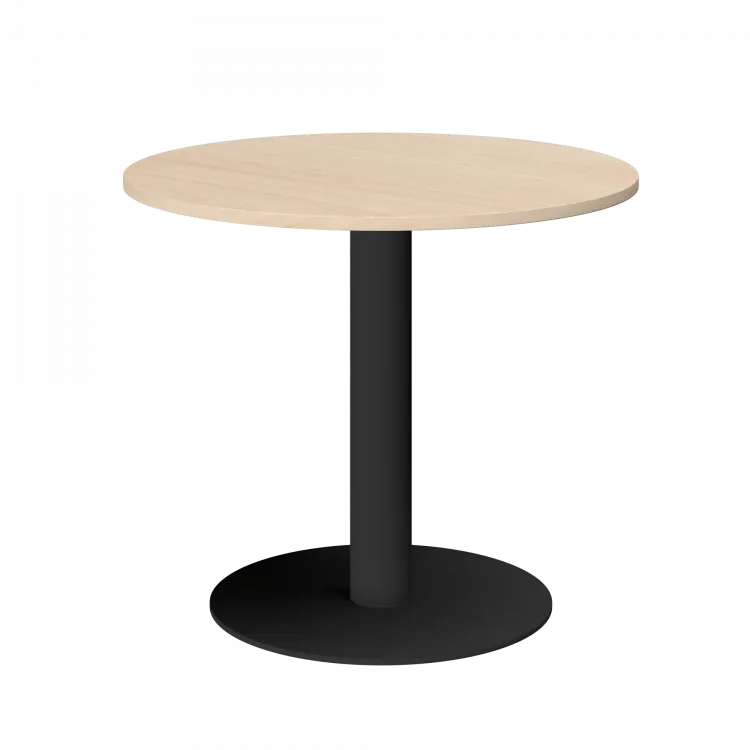 Стол круглый АМ-Д90 Бук/Антрацит 900x900x760 Арго-М