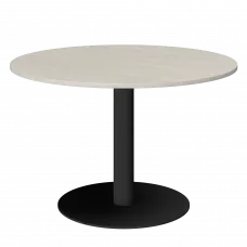 Стол круглый АМ-Д120 Ясень шимо/Антрацит 1200x1200x760 Арго-М