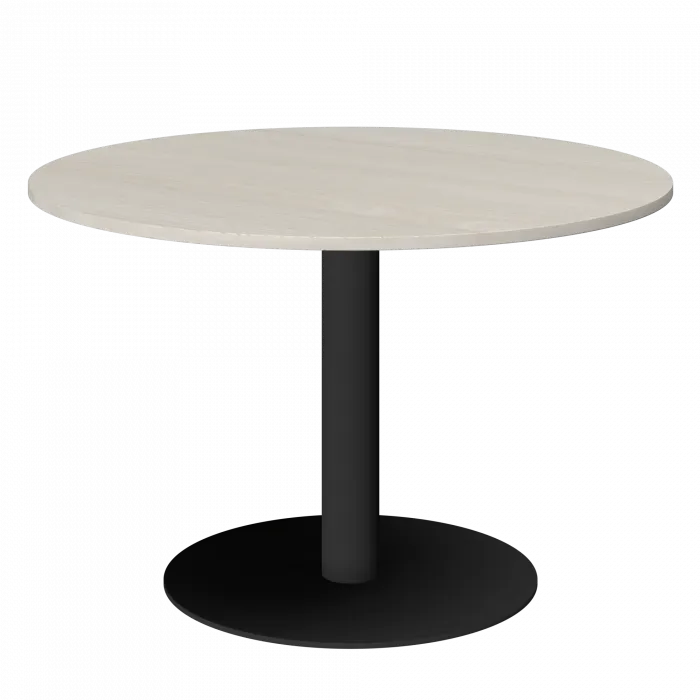 Стол круглый АМ-Д120 Ясень шимо/Антрацит 1200x1200x760 Арго-М