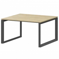 Стол переговорный на металлокаркасе НТМП.О.120.11 Баттл Рок/Антрацит 1200x1100x750 Аргентум-МП