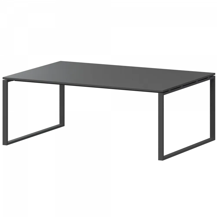 Стол переговорный на металлокаркасе АМП.О-005.123 Антрацит/Антрацит 1800x1236x760 Арго-М