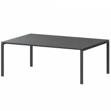 Стол переговорный на металлокаркасе АМП-005.123 Антрацит/Антрацит 1800x1236x760 Арго-М