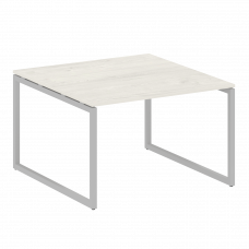 Metal System Quattro Перег. стол (1 столешница) на О-образном м/к 40БО.ПРГ-1.2 Дуб Наварра/Металл Се