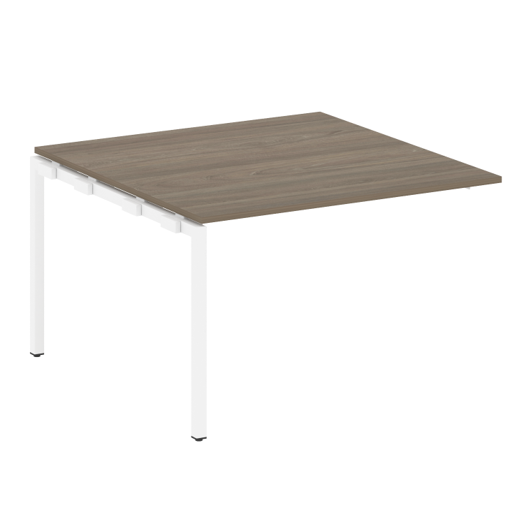 Metal System Quattro Проходной элемент перег. стола на П-образном м/к 40БП.ППРГ-2 Вяз Благородный/Ме