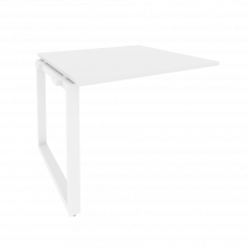 Onix Проходной наборный элемент переговорного стола O.MO-NPRG-1 Белый Бриллиант/Металл Белый 980*980