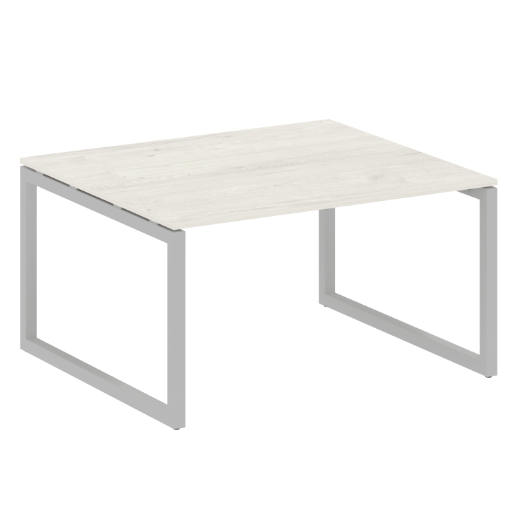 Metal System Quattro Переговорный стол (1 столешница) на О-образном м/к 50БО.ПРГ-1.3 Дуб Наварра/Мет