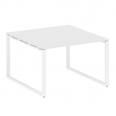 Metal System Переговорный стол (1 столешница) на О-образном м/к БО.ПРГ-1.2 Белый/Металл Белый 1200*1