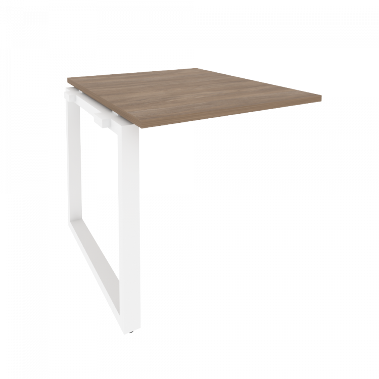 Onix Проходной наборный элемент переговорного стола O.MO-NPRG-0 Дуб Аризона/Металл Белый 780*980*750