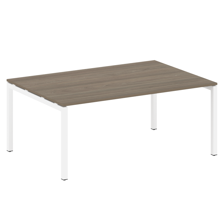 Metal System Quattro Переговорный стол (1 столешница) на П-образном м/к 50БП.ПРГ-1.5 Вяз Благородный