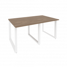 Onix Стол переговорный O.MO-PRG-2.0 Дуб Аризона/Металл Белый 1560*980*750